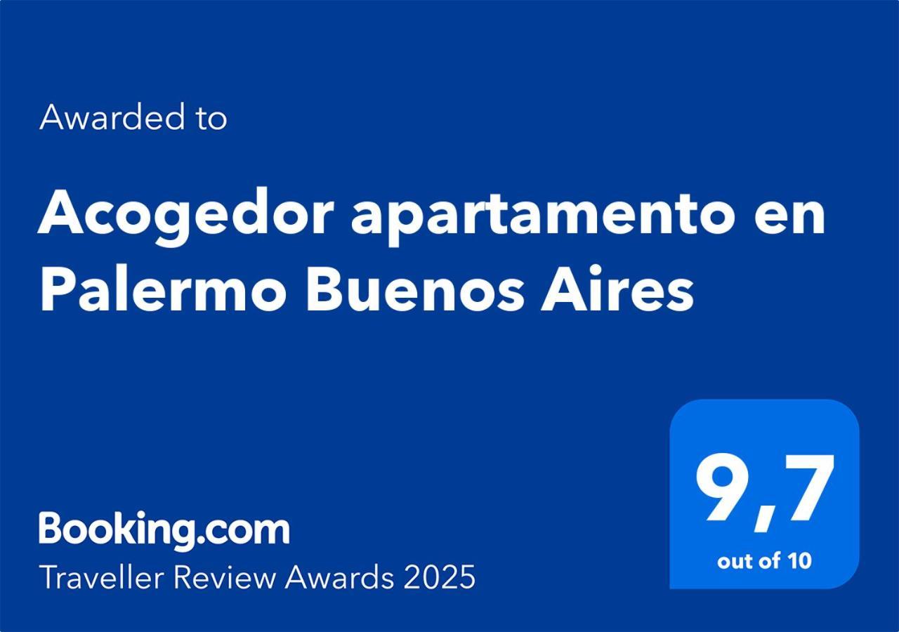 Acogedor Apartamento En Palermo Buenos Aires Exterior photo